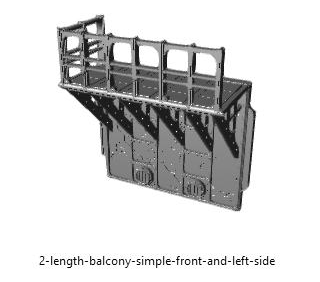 Warlayer 5.0 2-Length Balconies