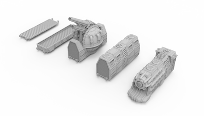 Warlayer Orbital Navy Heavy Rail Train